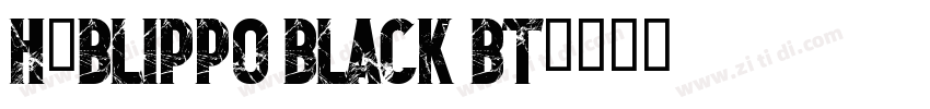 H_Blippo Black BT字体转换